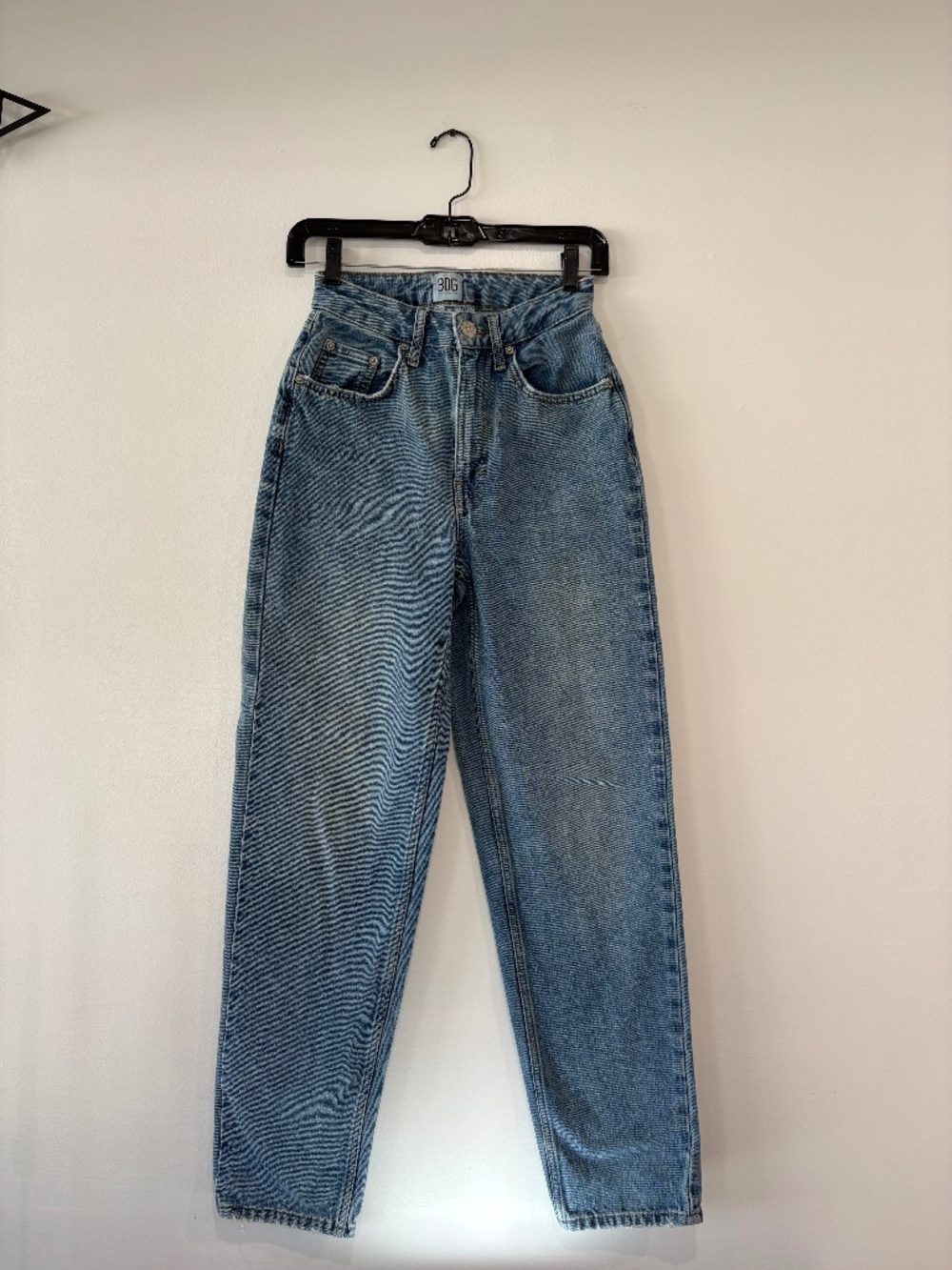 BDG Urban Outfitters High Rise Baggy Jeans Light Wash Size 24